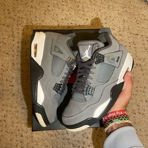 Air Jordan 4 retro cool grey 2019 size 8.5 with box